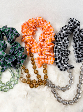 casselini26年新款小众设计手机挂链木耳边串珠链条斜挎手机链女