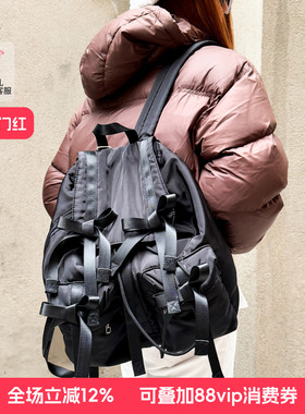 casselini小众设计感蝴蝶结系列双肩背包斜挎包男女旅行大容量