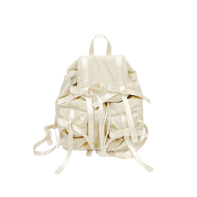 蝴蝶结双肩包casselini休闲时尚