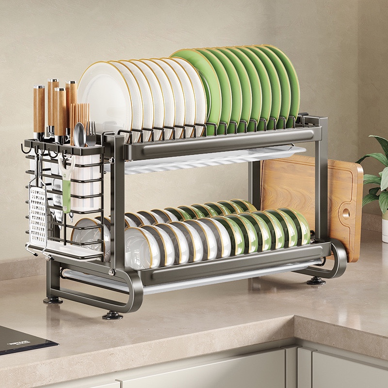 厨房碗碟置物沥水架加粗