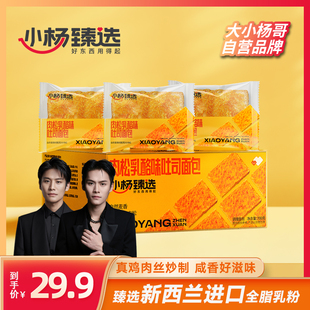 小杨臻选 肉松乳酪味鲜吐司面包速食甄选学生早餐食品整箱旗舰店