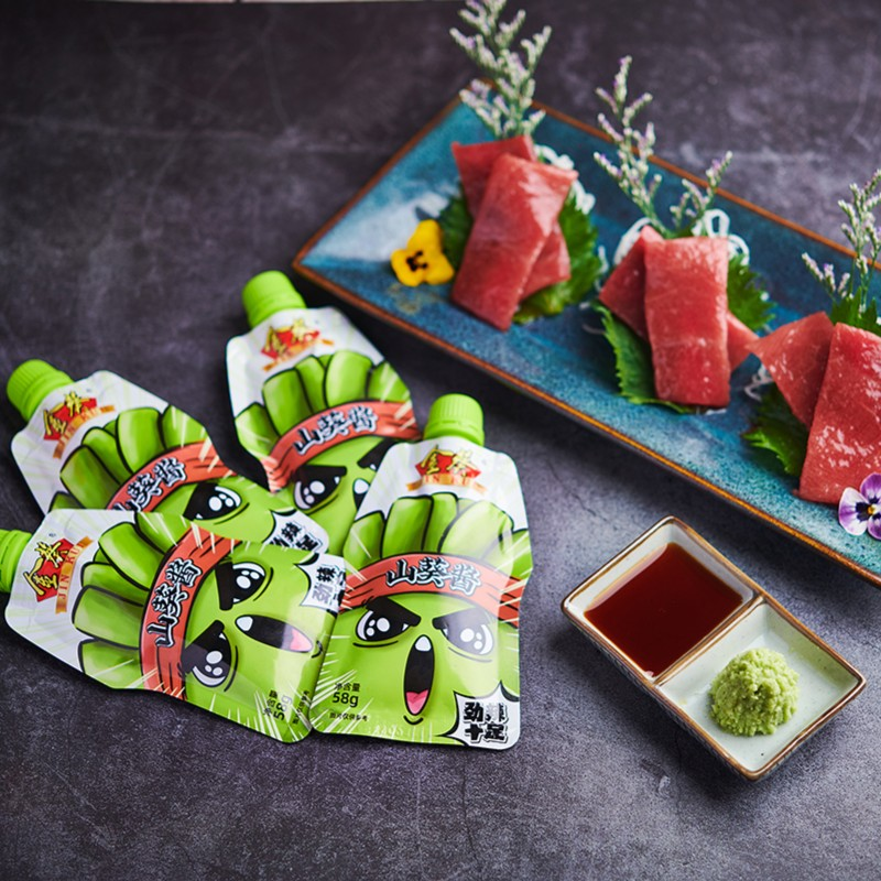 国货金葵山葵酱芥末山葵芥末酱寿司刺身58g3g200g可选颗粒清香