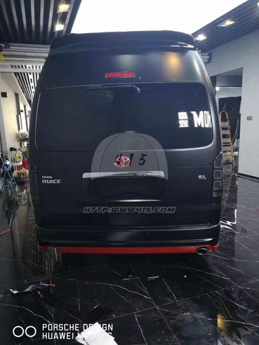 适用于hiace200系丰田海狮 2005-2018 SAD同款宽体高顶车尾翼