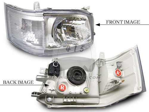 适用于 hiace200系 货VAN 丰田海狮2010-2013 原装款银底前大灯