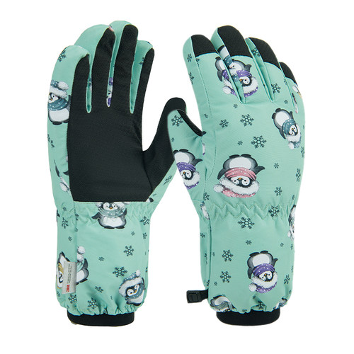 TFO儿童3M保暖防泼水滑雪手套
