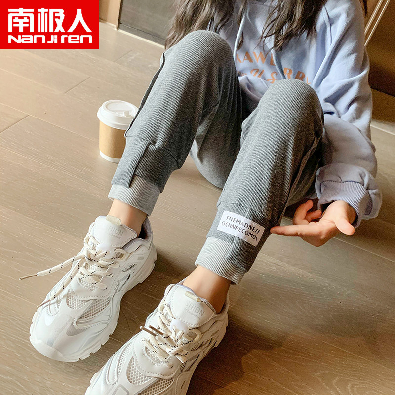 儿童运动裤春秋外穿童装中大宝宝女童秋冬保暖裤男童加绒加厚长裤