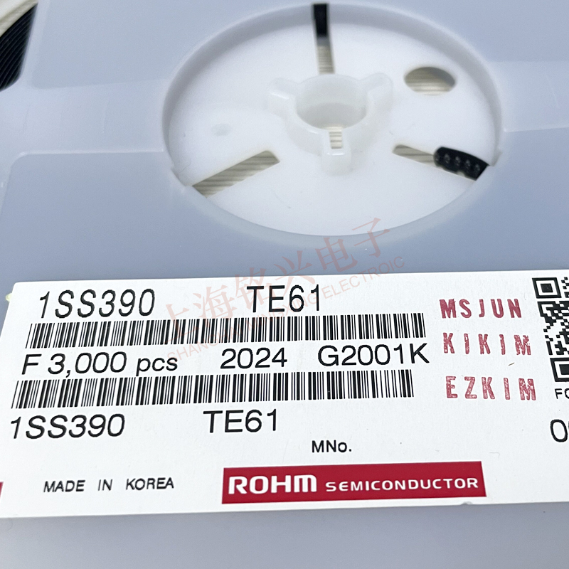 1SS390 1SS390TE61 SOD-523 0.1A 35V 全新贴片波段开关二极管
