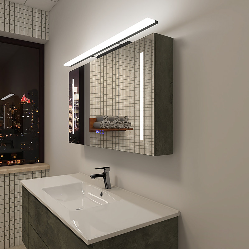 浴室镜前灯led卫生间镜灯 现代简约定制加深镜柜灯洗手间长条壁灯