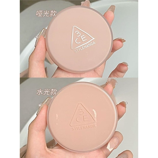 滋润遮瑕持久 韩国3ce哑光水光气垫小奶壳粉底液保湿