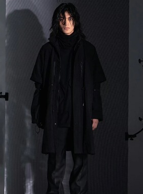 V08-91515-2ND春秋款经典复古日系工装风百搭风衣夹克外套