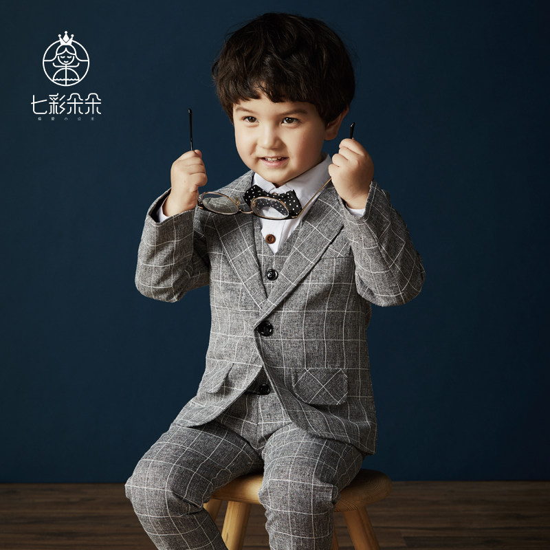 Boy suit suit Three children full dress Flower girl wedding baby The age of Blazer boy costumein the Children/Baby/Family fitted , Coat/Jacket/Overcoat , Suits/Small suit  category - from Buy2taobao.com to provide professional Taobao agent buy service