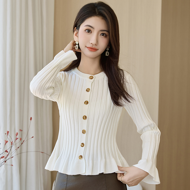 短款毛衣女小个子气质针织衫上衣