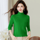 内搭上衣 中领针织打底衫 半高领短款 毛衣女加厚秋冬小个子高腰修身