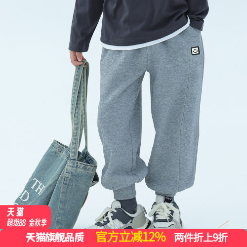波波龙耐磨绒里束脚长裤秋冬季
