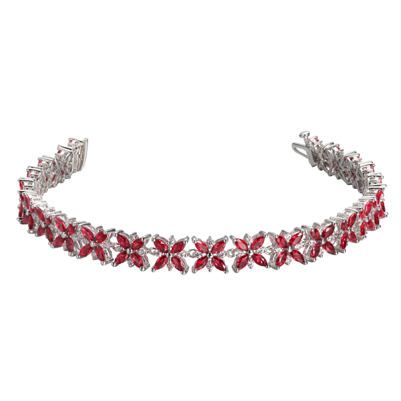 hivengi海梵纪克拉红宝石手链