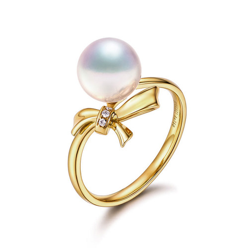 天然海水珍珠戒指HIVENGI