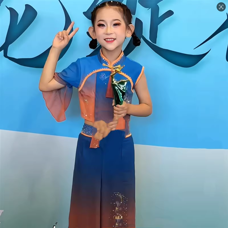 儿童古典小算神舞蹈演出服