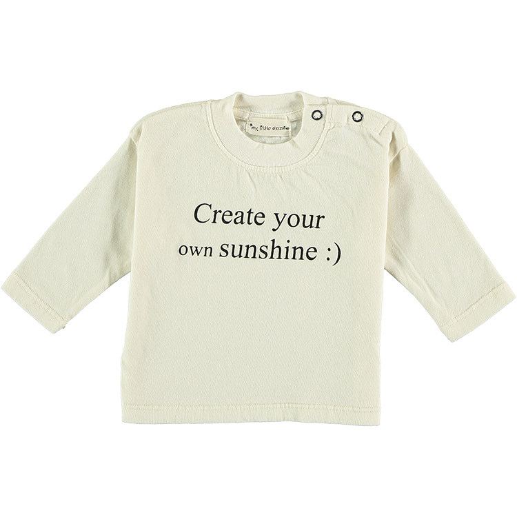 lenias LN家my little cozmo20AW秋冬款baby款有机棉印花卫衣
