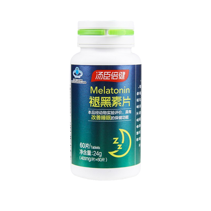 60片褪黑素片改善睡眠