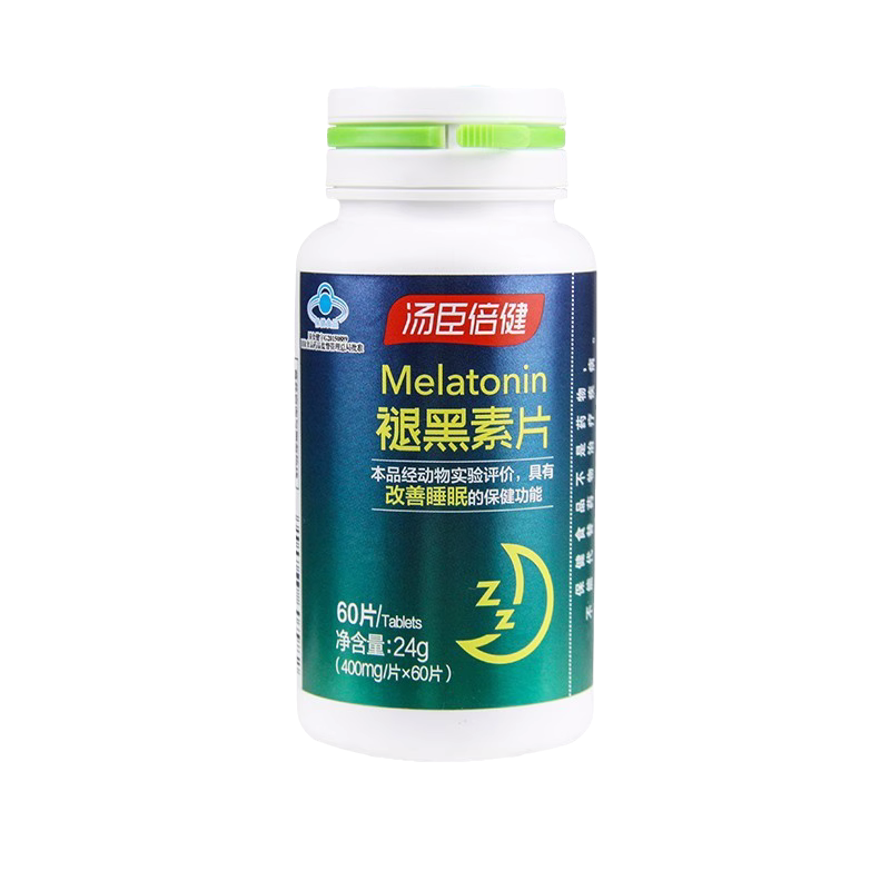 60片褪黑素片改善睡眠
