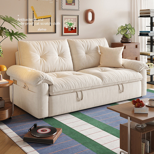 政府补贴可拆洗胖猫沙发床可伸缩折叠一体两用2026新款 小户型沙发