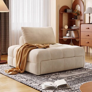 沙发床 政府补贴泡芙沙发床小户型客厅可伸缩折叠一体两用2026新款