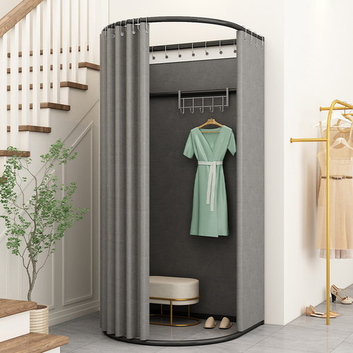 服装店移动便携式可折叠商场门帘