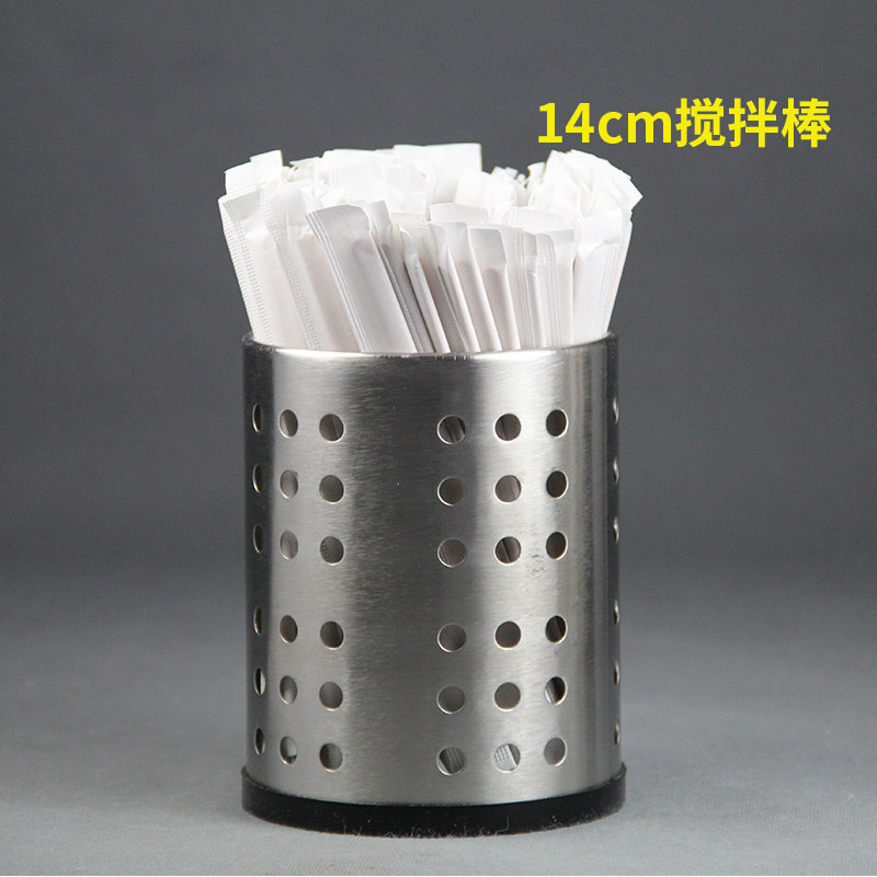 一次性木质 咖啡搅拌棒 外带纸套独立包装 木制调棒 14/19cm500支