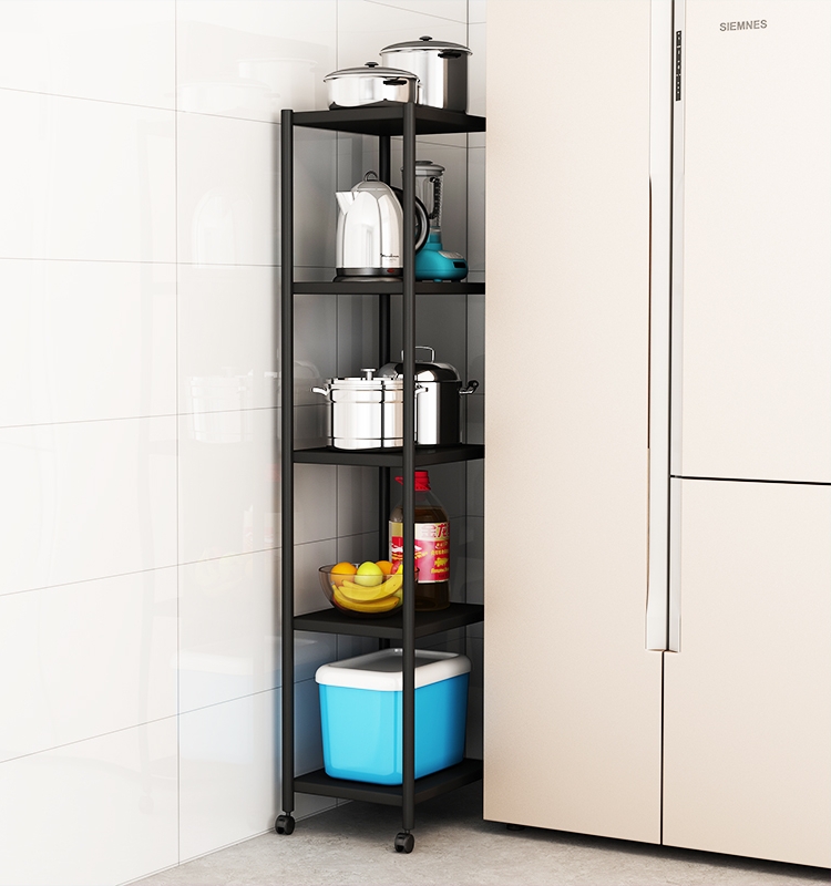 夹缝置物架20cm超窄不锈钢厨房