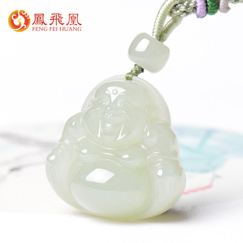 凤飞凰玉佛吊坠女晴水和田玉