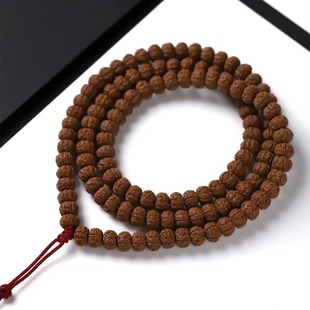 勿里达纯血老树王一代龙纹小金刚菩提原籽108颗爆肉矮桩手串单圈