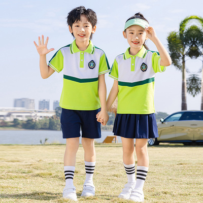 小学生校服春秋装运动三件套夏季套装幼儿园园服老师班服棒球服