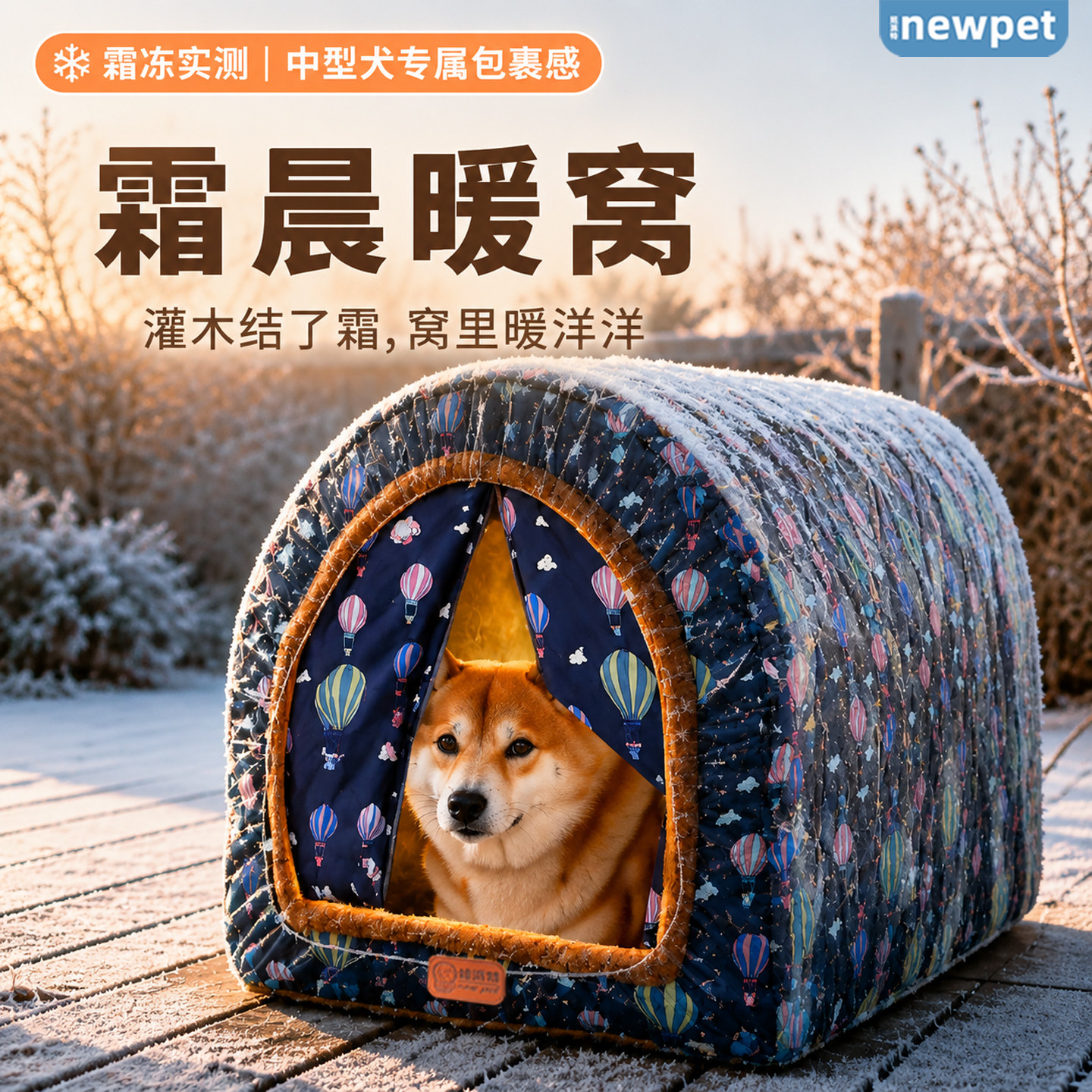 防雨狗房子妞派特全拆洗保暖防寒图片