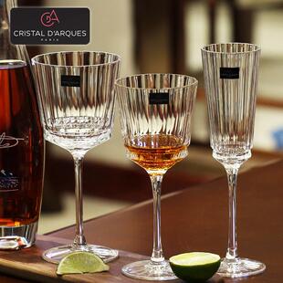 法国进口高脚红酒杯家用红葡萄酒杯法式古典酒杯水晶玻璃香槟杯