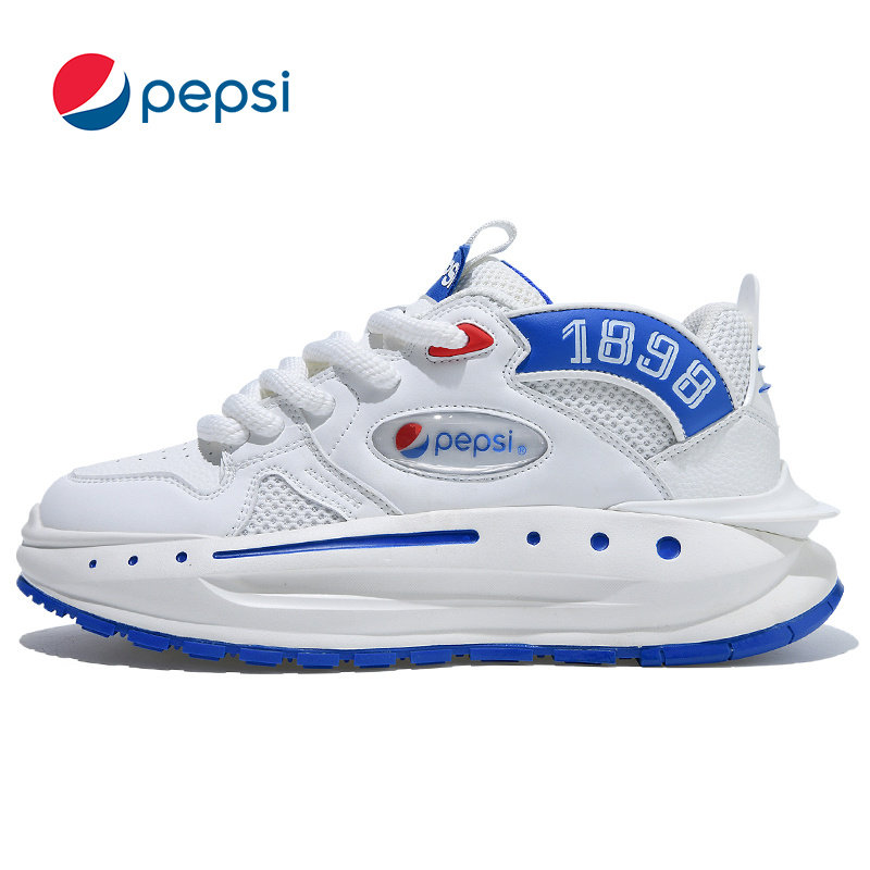 pepsi百事联名鞋子男鞋2024夏季新款休闲运动鞋男款增高老爹潮鞋