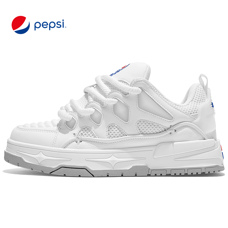 Pepsi/百事休闲板鞋男小白鞋