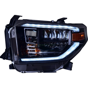 专用于丰田坦途LED大灯总成14-19年款改装LED日行灯LED流水转向灯