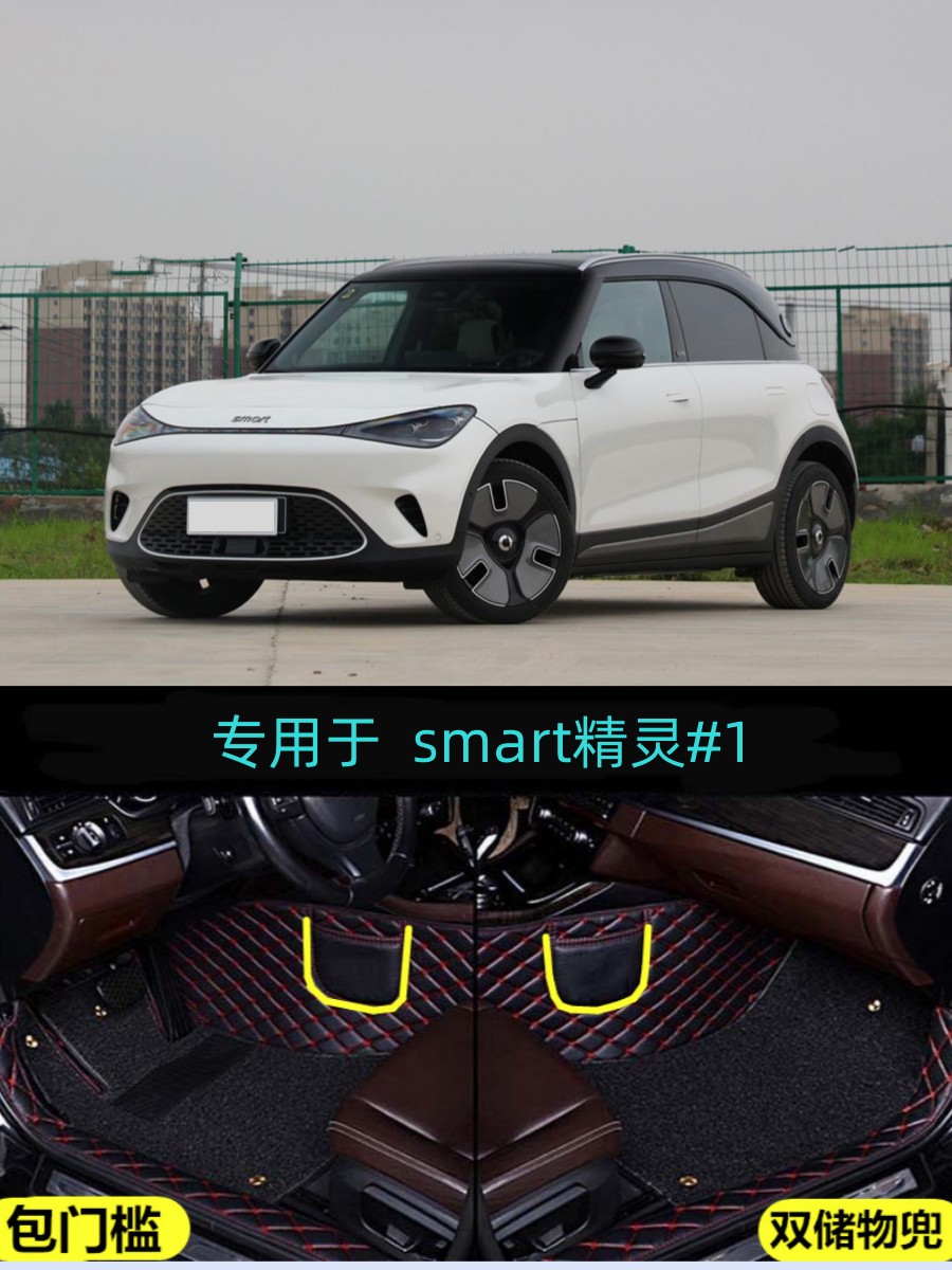 smart精灵#1包门槛大包围脚垫