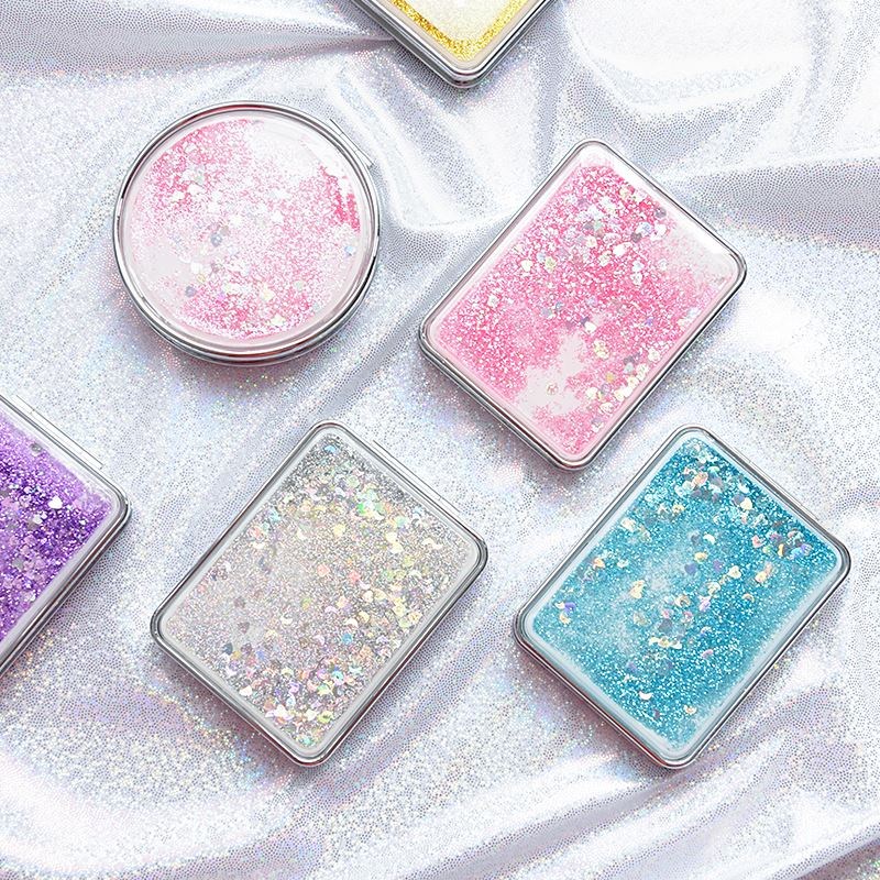 双面粉嫩少女心少女随身心流沙境子个可爱小圆形镜子便携 折叠|ruв категории семья/личные чистящие средства, потребительских уборка посуды, гребень/портативный зеркало, ручной косметическое зеркало - от Buy2taobao.com для оказания профессиональной услуги покупки агента Taobao