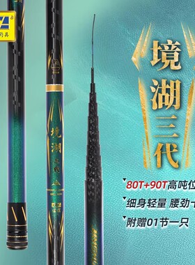 迪佳短节传统钓炮竿超硬
