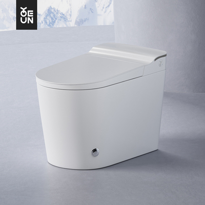 佑恩 无水箱马桶家用不插电无水压限制 虹吸式大冲力非智能坐便器