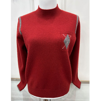 毛衣妈妈羊绒衫女款2025新款打底