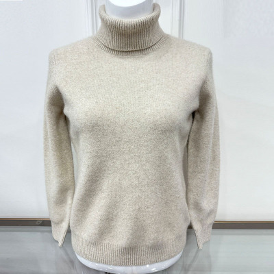 双鹿高领羊绒衫毛衣女款2025新款
