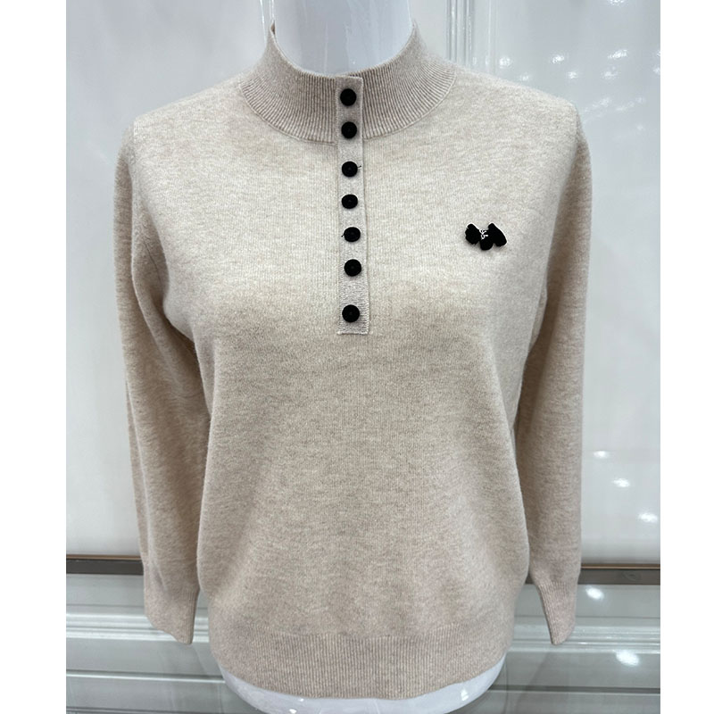 毛衣女款2025新款妈妈打底羊毛衫