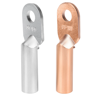 加厚紫铜鼻子国标A级接线端子DT-10/35平方电缆接头线耳酸洗镀锡