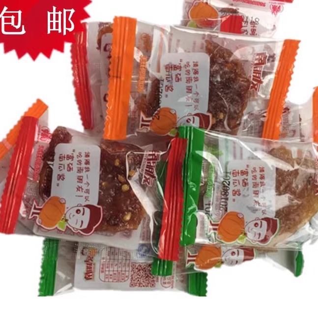 南朋友南瓜酱江西高安特产怀旧零食南瓜干小吃三种口味散装独立包