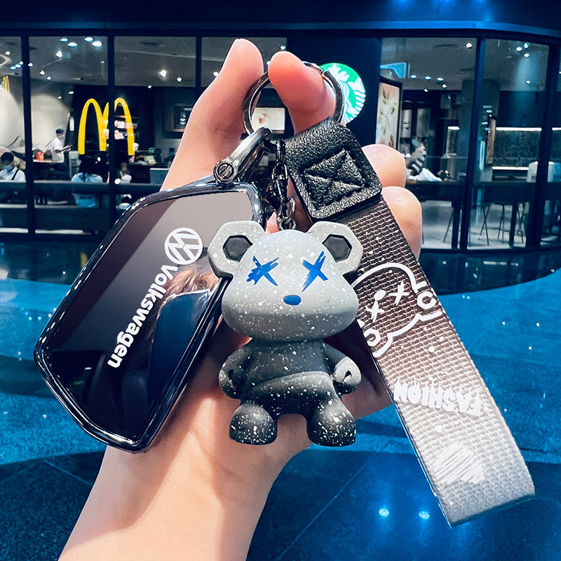 大众钥匙套迈腾b9途昂x凌渡l车id3Tiguanid4扣Passatpro揽巡25款b