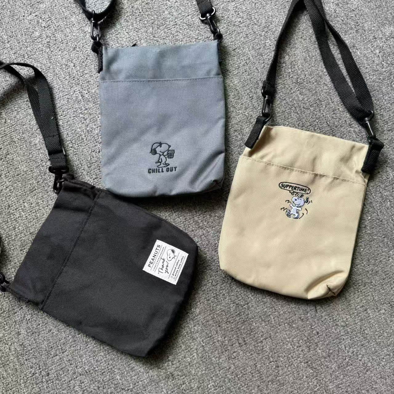 少量日单手机包女 卡通动物趣味图案斜挎包防水尼龙布百搭休闲包,运动包/户外包/配件,单肩背包,淘宝优惠券,粉丝福利购,淘宝优惠卷