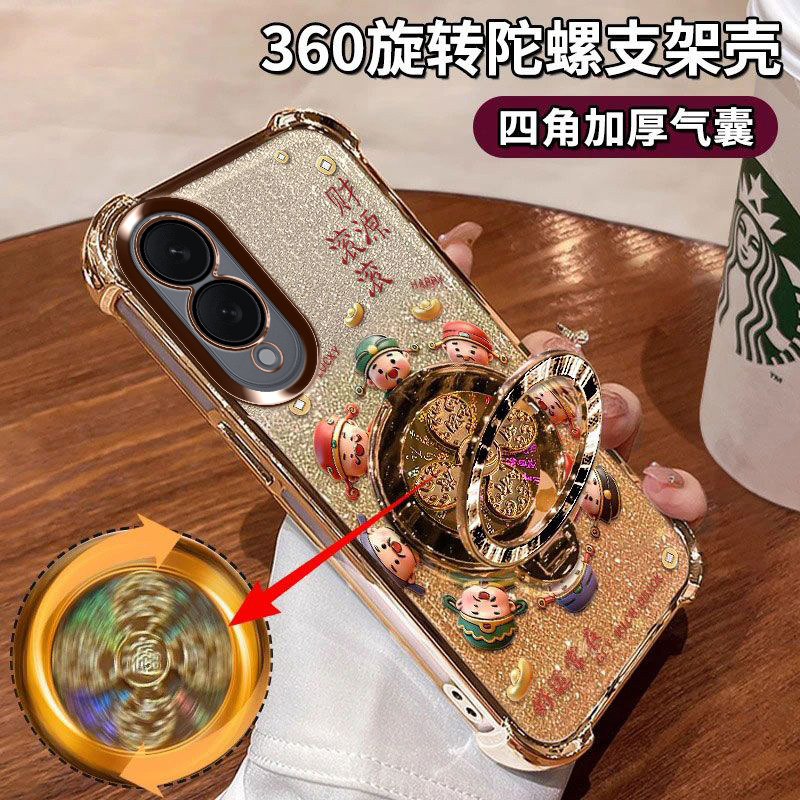 适用于三星S25edge手机壳四角气囊防摔SM一S9370高档软硅胶galaxy全包边镜头膜Samsung时尚潮流ins保护套简约