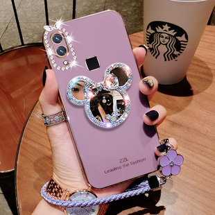 vivoZ3手机壳vivo保护Z3硅胶套Z3x镜头全包Z3i标准版 防摔voviz软壳viviz3外壳V1813A女i潮BA补妆镜1730GA可爱